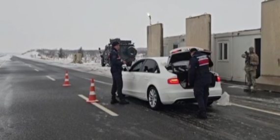 Gaziantep’te jandarmadan 2 bin 60 personelle yılbaşı ve kar yağışı tedbiri