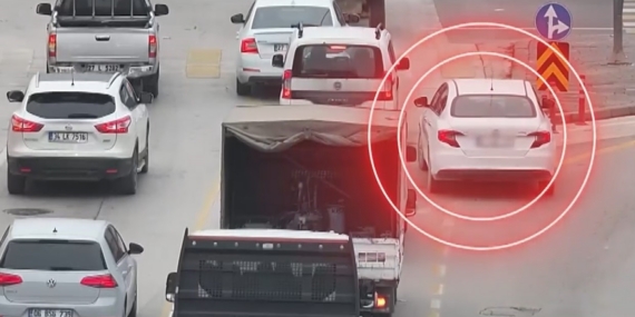 Gaziantep’te ’kaynak’ yapan 810 sürücüye 802 bin TL ceza