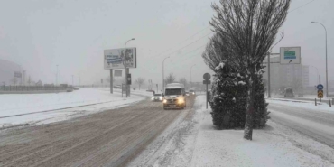 Gaziantep’te yoğun kar yağışı etkili oluyor