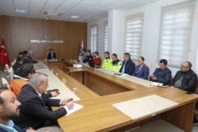 Genç’te kış tedbirleri ele alındı