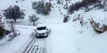 Gercüş’te karda mahsur kalan 5 kişi kurtarıldı