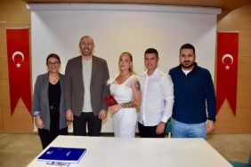 Germencik’te bir yılda 310 çift mutluluğa ‘evet’ dedi