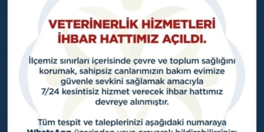 Germencik’te Veterinerlik Hizmetleri İhbar Hattı hizmete açıldı