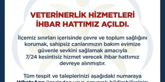 Germencik’te Veterinerlik Hizmetleri İhbar Hattı hizmete açıldı