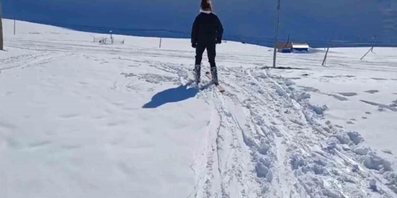 Giresun’da Eğribel Kayak Merkezi faaliyete başladı