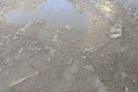 Gölbaşı’nda, sular dondu