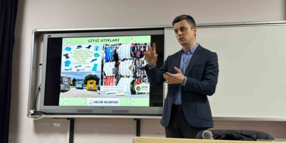Gölcük’te lise öğrencilerine "sıfır atık" eğitimi