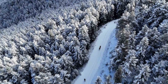 Gümüşhane’de kış masalı
