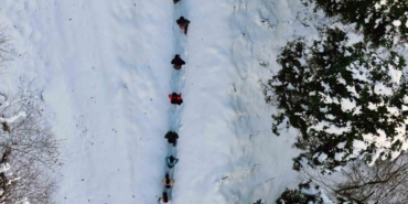 Gümüşhane’de şehrin gürültüsünden kaçanlar Torul’un zirvelerinde buluştu