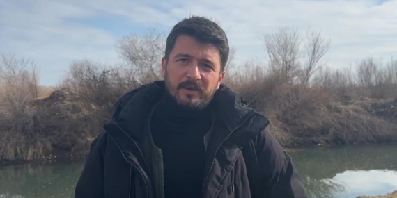 Güneye uçan pelikan sürüsü şaşırttı