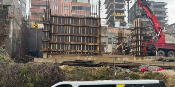 Güvenlik önlemi almadan çalışan işçiler korkuttu