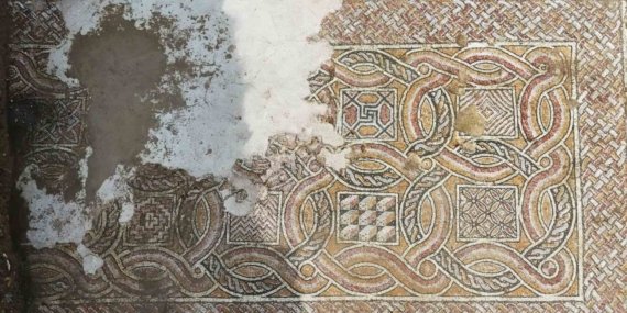 Hadrianopolis’te saray kompleksi ortaya çıktı: 4. yüzyıla ait eşsiz mozaikler bulundu