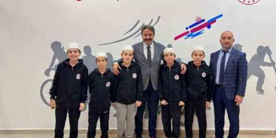 Hafızlık merkezine basketbol ve futbol sahası kuruldu