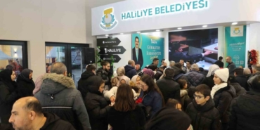 Haliliye Belediyesi standına büyük ilgi