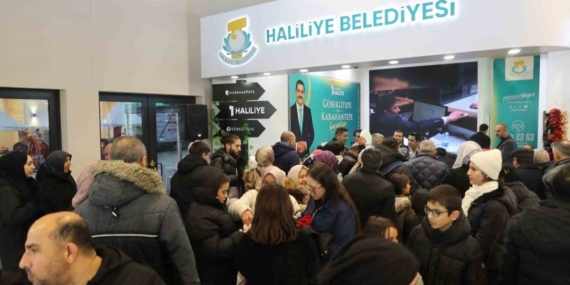 Haliliye Belediyesi standına büyük ilgi