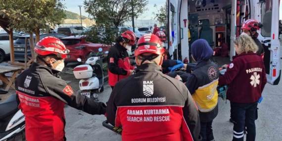 Hastanede deprem ve yangın tatbikatı