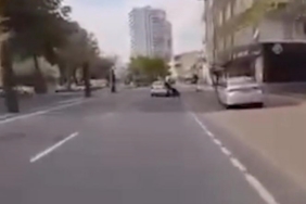 Hatalı şerit değiştirdi, motosiklet sürücüsünü düşürdü: 1 gözaltı