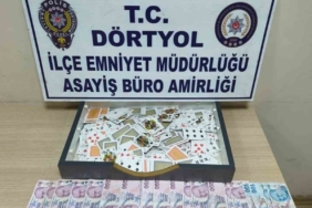Hatay’da kumar baskını: 10 kişiye ceza yağdı