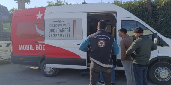 Hatay’da yabancı uyruklu şahıslar denetlendi
