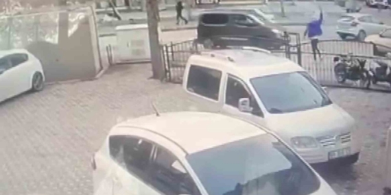 Havaya ateş açtı, trafik polisi yakaladı