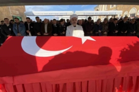 Hayatını kaybeden Çorumlu üsteğmen son yolculuğuna uğurlandı