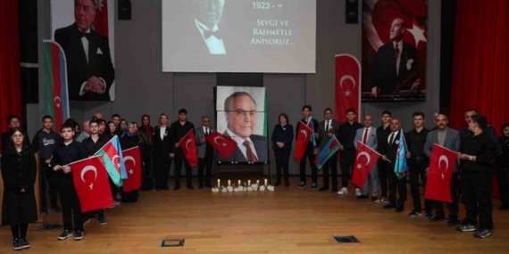 Heydar Aliyev vefatının 22. yılında Aliağa’da anıldı