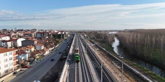 Hızlı tren projesi Edirne etabının yüzde 98’i tamamlandı