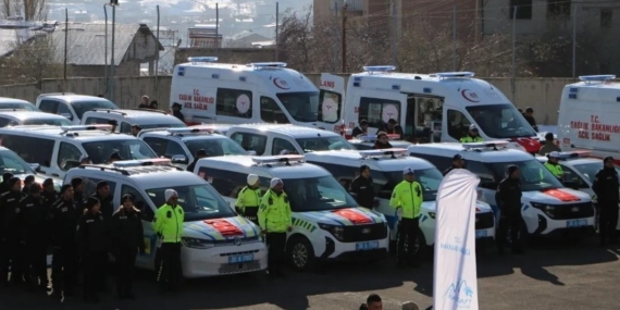İçişleri Bakanlığı’ndan Hakkari’ye 45 yeni hizmet aracı