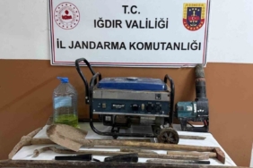 Iğdır’da kaçak kazı operasyonu: 4 şüpheli gözaltında