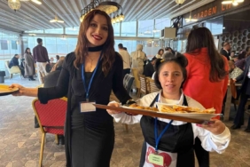 Iğdır’da özel gereksinimli bireyler bir günlüğüne kafe işletti