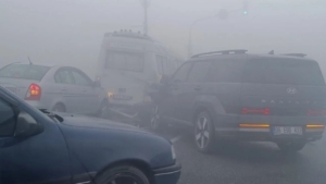 Iğdır’da yoğun sis kazaya neden oldu