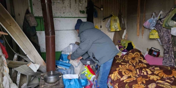 İHA’nın haberi ses getirdi, barakada yaşayan engelli adama devlet sahip çıktı