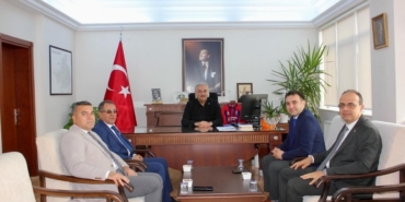 İl Milli Eğitim Müdürü Yiğit, Söke Kaymakamı Akça ile bir araya geldi