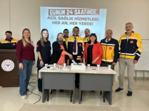 İnan’dan 112 istasyonlarına ziyaret