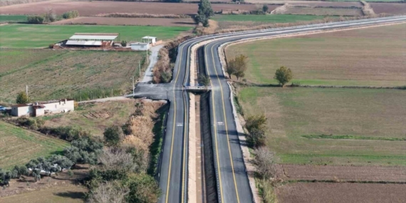 İncirliova ile Aydın Şehir Hastanesi arasında yol yapım çalışmaları tamamlandı