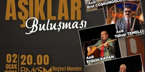 İnegöl’de ‘Aşık Buluşması’ başlıyor