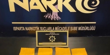 Isparta’da Narkotik operasyonunda 1 kişi tutuklandı