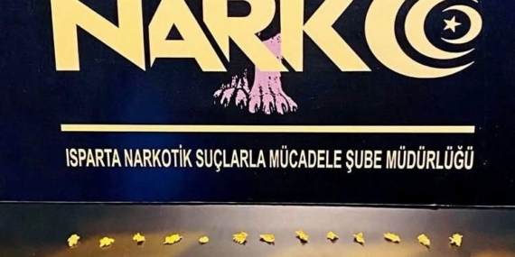 Isparta’da uyuşturucu ele geçirildi: 2 şüpheliye adli işlem