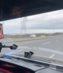 İstanbul Havalimanı yolunda ters yönde giden araç kamerada