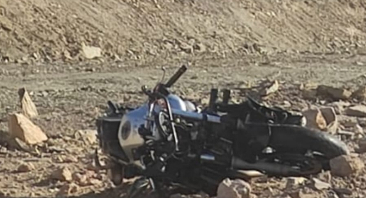 İzmirli motosiklet sürücüsü Demirci yolunda hayatını kaybetti