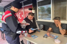 Jandarma dolandırıcılığa karşı sahada: Vatandaş tek tek bilgilendirildi