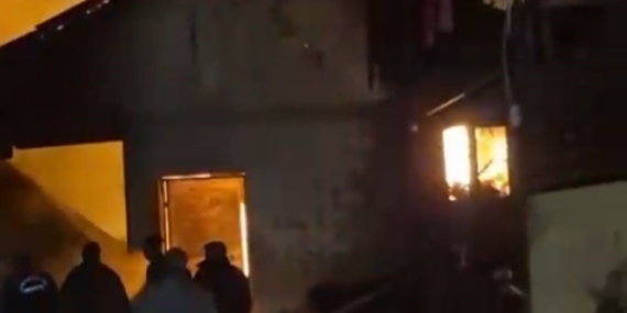 Kahramanmaraş’ta ahır ve garajda çıkan yangın söndürüldü