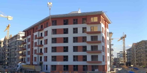 Kahramanmaraş’ta deprem konutları yükselmeye devam ediyor