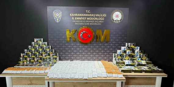 Kahramanmaraş’ta kaçakçılık operasyonları: 5 şüpheli yakalandı