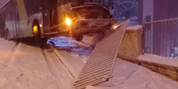 Kahramanmaraş’ta kar kazaları beraberinde getirdi