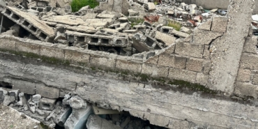 Kahramanmaraş’ta metruk ev çöktü