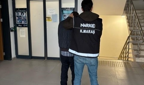 Kahramanmaraş’ta uyuşturucu taciri yakalanıp tutuklandı