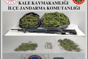 Kale’de uyuşturucu ve ruhsatsız tüfekle yakalanan şüpheli tutuklandı