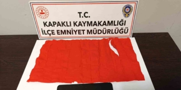 Kapaklı’da yakalanan madde satıcısı tutuklandı