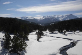 Kar yağışı sonrası Akdağ Tabiat Parkı’nda masalsı kış görüntüsü